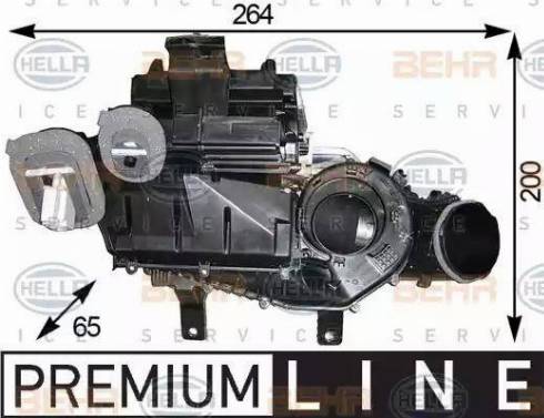 HELLA 8FV 351 330-171 - Evaporatore, Climatizzatore www.autoricambi360.it