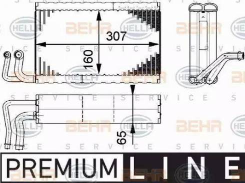 HELLA 8FV 351 211-771 - Evaporatore, Climatizzatore www.autoricambi360.it