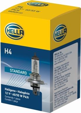 HELLA 8GJ 178 555-001 - Lampadina, Faro di profondità www.autoricambi360.it