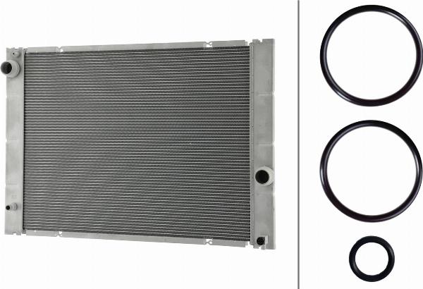 HELLA 8MK 366 302-031 - Radiatore, Raffreddamento motore www.autoricambi360.it
