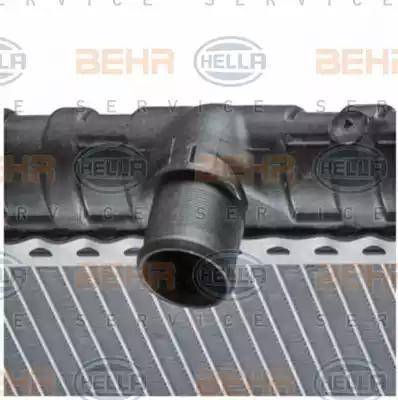 HELLA 8MK 376 745-134 - Radiatore, Raffreddamento motore www.autoricambi360.it
