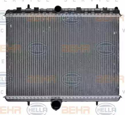 HELLA 8MK 376 745-131 - Radiatore, Raffreddamento motore www.autoricambi360.it