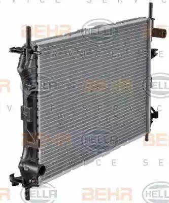 HELLA 8MK 376 755-281 - Radiatore, Raffreddamento motore www.autoricambi360.it