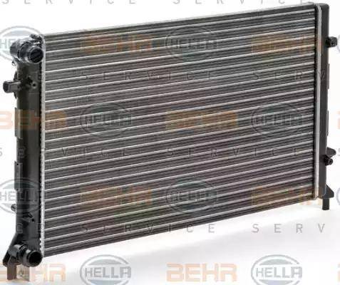 HELLA 8MK 376 700-491 - Radiatore, Raffreddamento motore www.autoricambi360.it