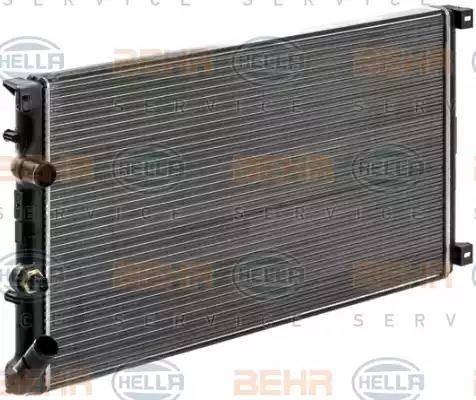 HELLA 8MK 376 700-651 - Radiatore, Raffreddamento motore www.autoricambi360.it