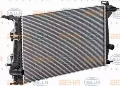 HELLA 8MK 376 700-391 - Radiatore, Raffreddamento motore www.autoricambi360.it