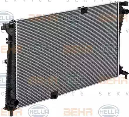 HELLA 8MK 376 700-371 - Radiatore, Raffreddamento motore www.autoricambi360.it