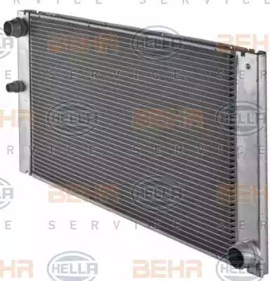 HELLA 8MK 376 719-011 - Radiatore, Raffreddamento motore www.autoricambi360.it