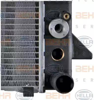 HELLA 8MK 376 715-161 - Radiatore, Raffreddamento motore www.autoricambi360.it