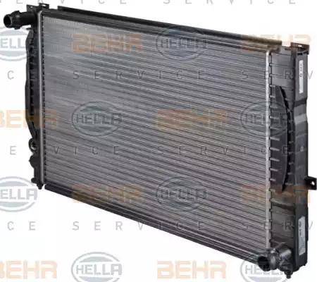 HELLA 8MK 376 715-331 - Radiatore, Raffreddamento motore www.autoricambi360.it