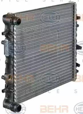 HELLA 8MK 376 716-231 - Radiatore, Raffreddamento motore www.autoricambi360.it