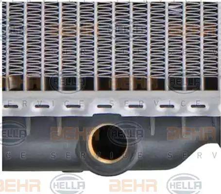 HELLA 8MK 376 711-284 - Radiatore, Raffreddamento motore www.autoricambi360.it