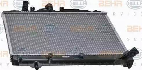 HELLA 8MK 376 718-361 - Radiatore, Raffreddamento motore www.autoricambi360.it