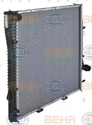 HELLA 8MK 376 718-761 - Radiatore, Raffreddamento motore www.autoricambi360.it
