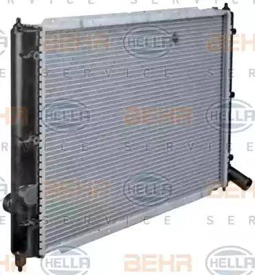 HELLA 8MK 376 713-631 - Radiatore, Raffreddamento motore www.autoricambi360.it