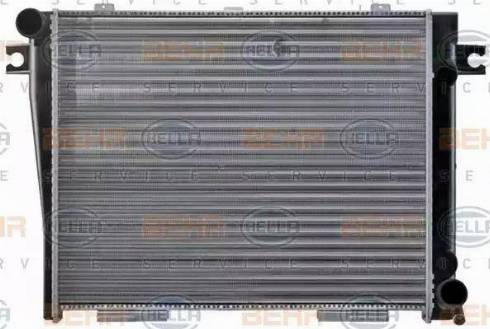 HELLA 8MK 376 713-151 - Radiatore, Raffreddamento motore www.autoricambi360.it