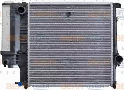 HELLA 8MK 376 713-121 - Radiatore, Raffreddamento motore www.autoricambi360.it
