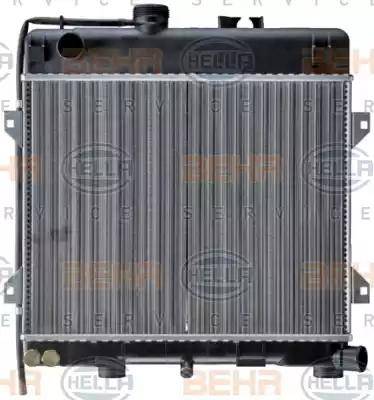 HELLA 8MK 376 713-261 - Radiatore, Raffreddamento motore www.autoricambi360.it