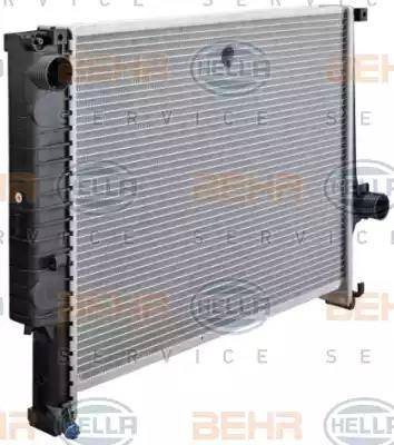 HELLA 8MK 376 712-211 - Radiatore, Raffreddamento motore www.autoricambi360.it