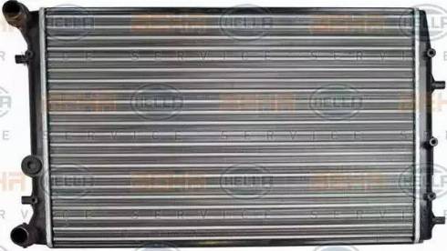 HELLA 8MK 376 717-701 - Radiatore, Raffreddamento motore www.autoricambi360.it