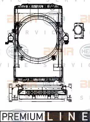 HELLA 8MK 376 722-211 - Gruppo raffreddamento www.autoricambi360.it