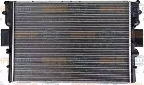 HELLA 8MK 376 774-431 - Radiatore, Raffreddamento motore www.autoricambi360.it
