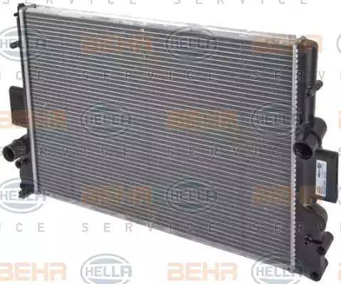 HELLA 8MK 376 774-434 - Radiatore, Raffreddamento motore www.autoricambi360.it