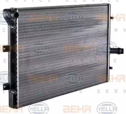 HELLA 8MK 376 774-041 - Radiatore, Raffreddamento motore www.autoricambi360.it