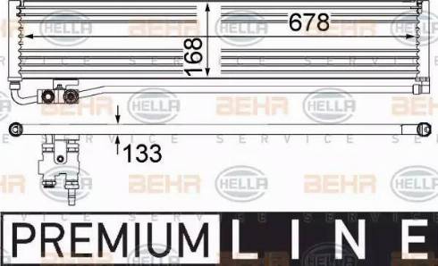 HELLA 8MO 376 999-561 - Radiatore olio, Cambio automatico www.autoricambi360.it