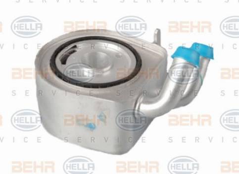 HELLA 8MO 376 701-544 - Radiatore olio, Olio motore www.autoricambi360.it
