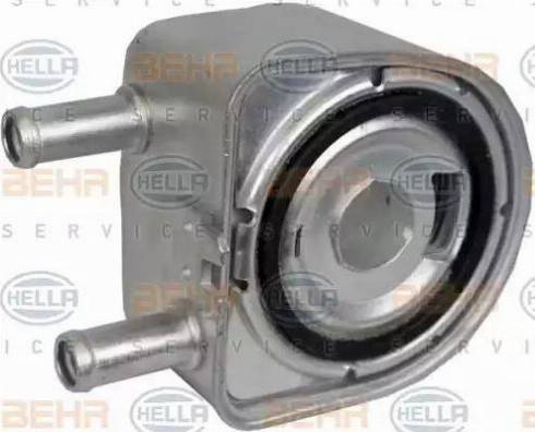 HELLA 8MO 376 783-791 - Radiatore olio, Olio motore www.autoricambi360.it