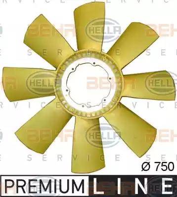 HELLA 8MV 376 791-541 - Girante, Raffreddamento motore www.autoricambi360.it