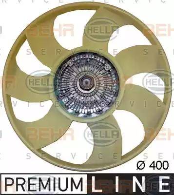 HELLA 8MV 376 757-711 - Ventola, Raffreddamento motore www.autoricambi360.it