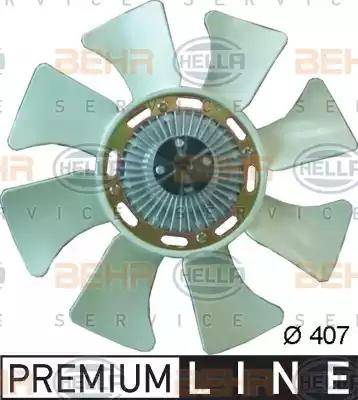 HELLA 8MV 376 734-311 - Ventola, Raffreddamento motore www.autoricambi360.it