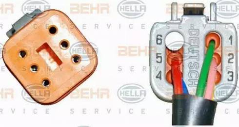 HELLA 8MV 376 729-491 - Ventola, Raffreddamento motore www.autoricambi360.it