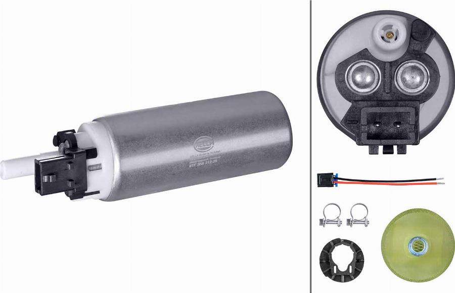 HELLA 8TF 358 312-251 - Pompa carburante www.autoricambi360.it