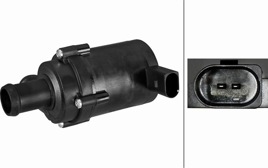 HELLA 8TW 358 304-581 - Pompa acqua ausiliaria www.autoricambi360.it