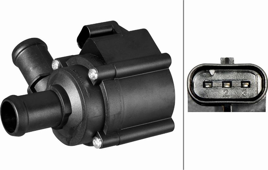 HELLA 8TW 358 304-691 - Pompa acqua ausiliaria www.autoricambi360.it