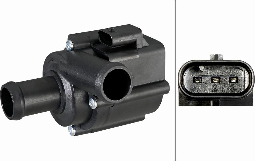 HELLA 8TW 358 304-681 - Pompa acqua ausiliaria www.autoricambi360.it