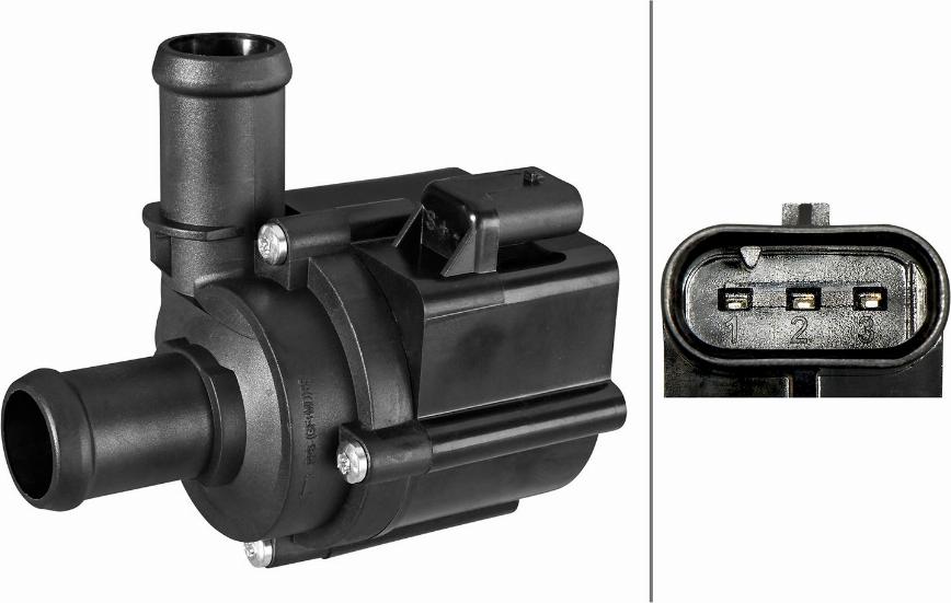 HELLA 8TW 358 304-721 - Pompa acqua ausiliaria www.autoricambi360.it
