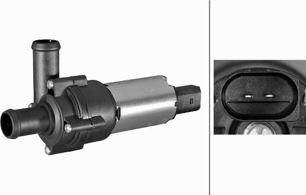 HELLA 8TW 358 313-361 - Pompa acqua ausiliaria www.autoricambi360.it