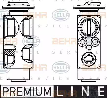 HELLA 8UW 351 336-161 - Valvola ad espansione, Climatizzatore www.autoricambi360.it