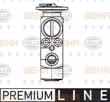 HELLA 8UW 351 234-041 - Valvola ad espansione, Climatizzatore www.autoricambi360.it