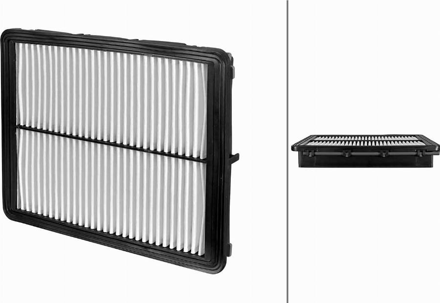 HELLA 8ZA 358 320-951 - Filtro aria www.autoricambi360.it