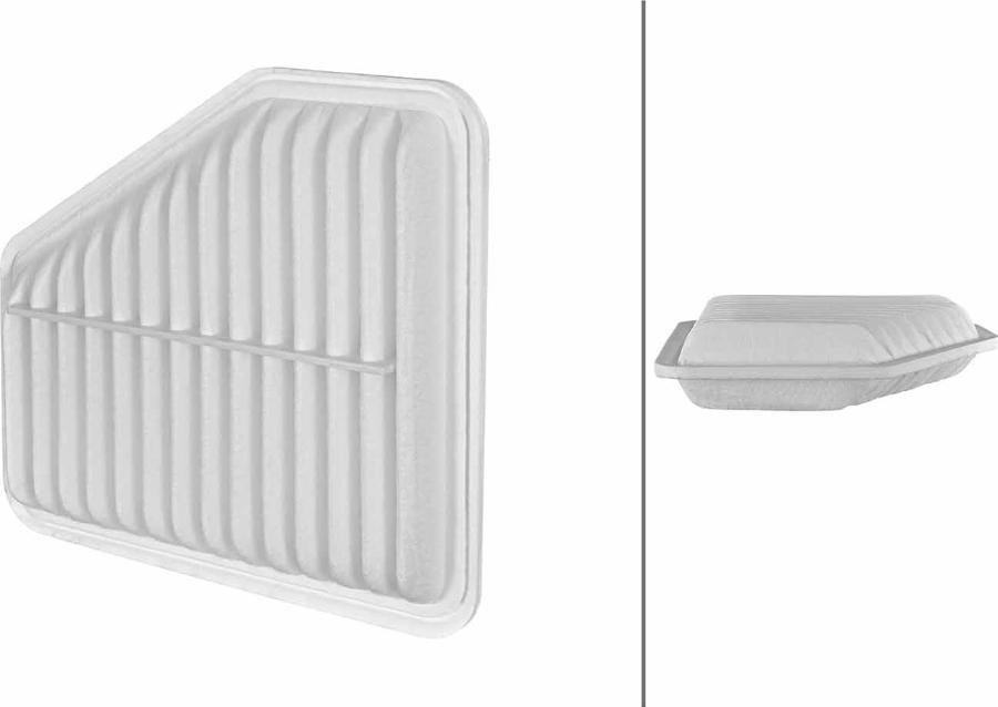 HELLA 8ZA 358 320-511 - Filtro aria www.autoricambi360.it