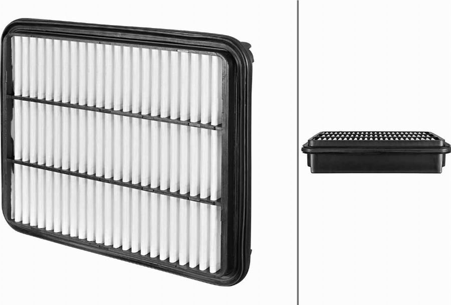HELLA 8ZA 358 320-351 - Filtro aria www.autoricambi360.it