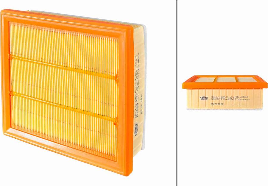 HELLA 8ZA 358 320-791 - Filtro aria www.autoricambi360.it