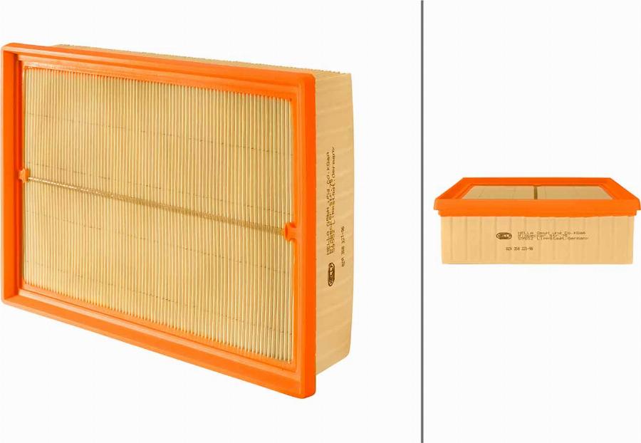 HELLA 8ZA 358 321-961 - Filtro aria www.autoricambi360.it