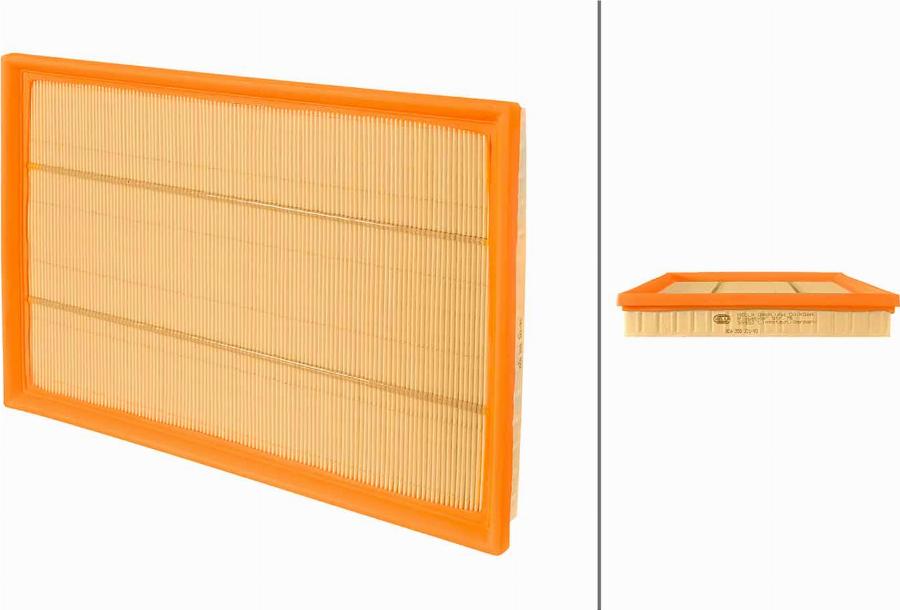 HELLA 8ZA 358 321-931 - Filtro aria www.autoricambi360.it