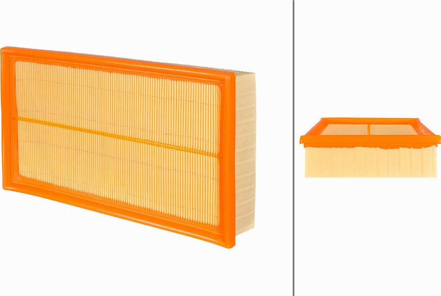 HELLA 8ZA 358 321-591 - Filtro aria www.autoricambi360.it